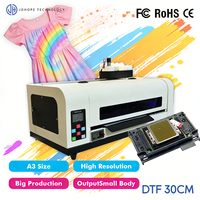 Impresora DTF XP600 A3, Máquina de Impresión DTF para Negocios de Camisetas, Tamaño A3, Equipo de Transferencia de Calor de 30 cm