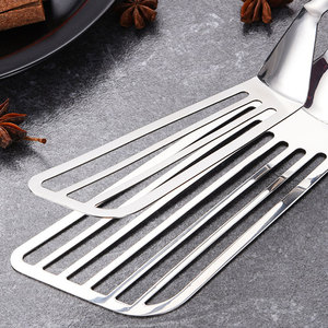 Acier inoxydable 304 Spatule Miroir Polonais Clip Ustensile pour Poisson Nourriture Pain Cuisson Steak Friture Lavage À <span class=keywords><strong>La</strong></span> Main Seulement - Product Image 5