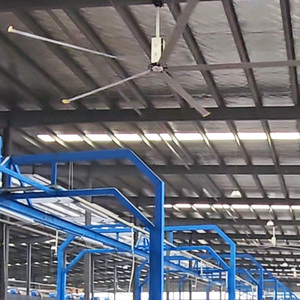 พัดลม hvls 16/18/20/24ฟุตเสียงรบกวนต่ำสำหรับโรงงาน - Product Image 4