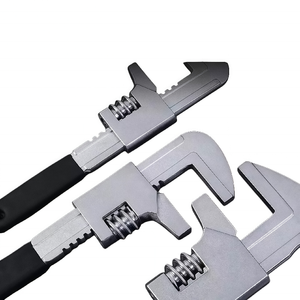 Clé à molette de type F, clé multifonction à angle droit réglable, clé universelle pour tuyauterie, outil à grande ouverture, acier Cr V - Product Image 2