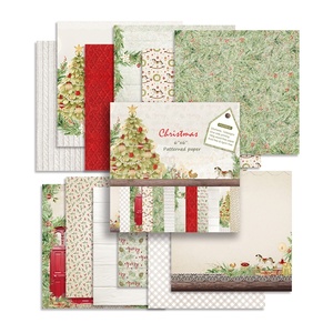 24 fogli di carta da 6 "x 6" di <span class=keywords><strong>natale</strong></span> Journal spazzatura che fa carta con motivi Scrapbooking - Product Image 3
