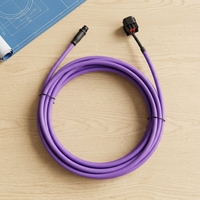 Connecteur étanche M12 de type A à 5 broches mâle, démontage et remontage répétés n'entraînant pas de déténerement des broches