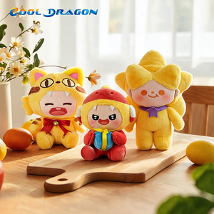 COOL DRAGON Mini World Niedliche Serie Plüschpuppen, <span class=keywords><strong>Juzi</strong></span> & Xingling, Individuell Anpassbar & Großhandel Möglich - Product Image 5
