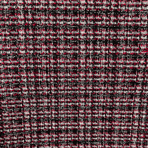 Custom Hand Woven Women Trousers Suits Fancy 50% Polyester 25% <strong>Wool</strong> 10% Acrylic <strong>Red</strong> Tweed Clothing Fabric for Women - Product Image 4