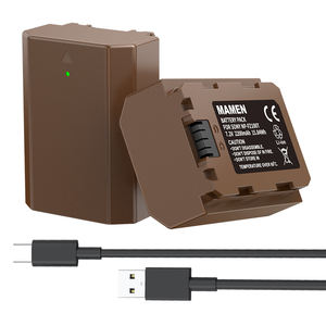 MAMEN-Batería recargable para cámara <span class=keywords><strong>Sony</strong></span> A7M4 A7M3 A7R5 <span class=keywords><strong>A7R4</strong></span> A7R3 A7C A7C2 A7S3 A9M2 A6600 A6700, 7,2 V, 2200mAh, mAh, tipo C - Product Image 2