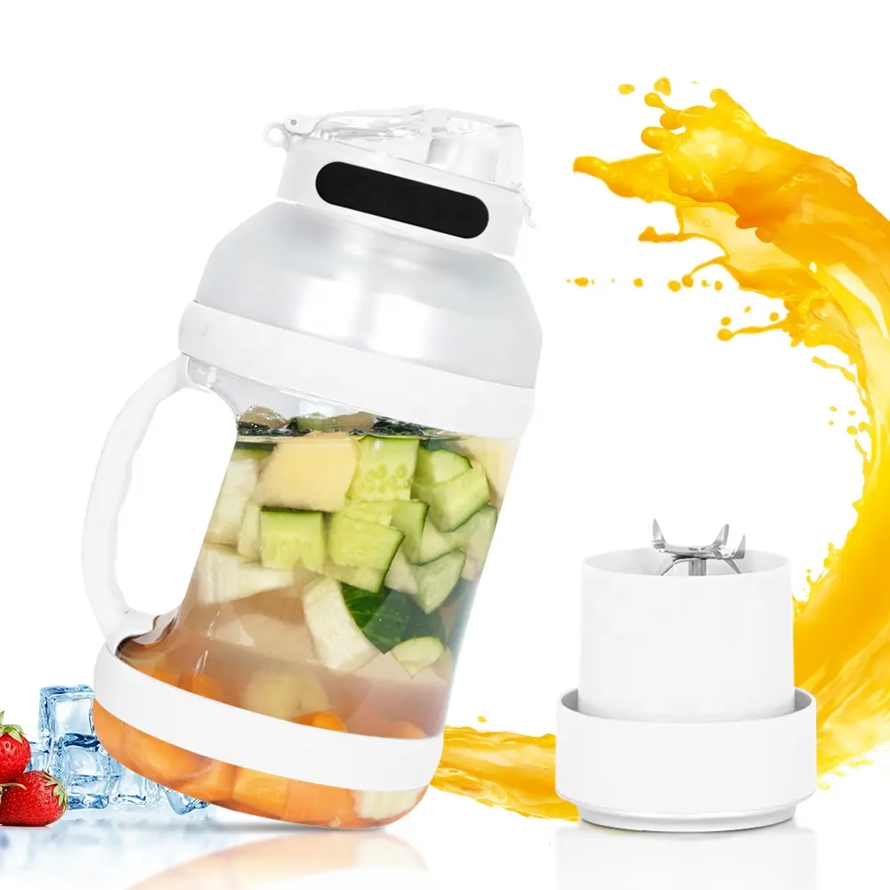 Juicer jeruk buah portabel botol elektrik cangkir pencampur protein mixer pembuat jus elektrik cangkir blender