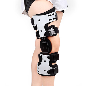 Protection orthopédique de la rotule de l'articulation de la jambe Support de genouillère articulé ROM à angle réglable - Product Image 1