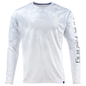 Camisas de Pesca para Hombre, Manga Larga, con Malla Ventilada, Protección Solar UPF 50+, Resistentes al Olor, Absorben la Humedad, Poliéster y Spandex - Product Image 1