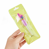 Impression personnalisée Boîte d'emballage transparente élevée Sacs Boîte d'emballage pliable en plastique transparent en PVC
