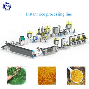 Línea de producción de granos de arroz fortificados para arroz roto a arroz de cocción rápida 500 kg/h Núcleo de PLC automático 380V - Product Image 6
