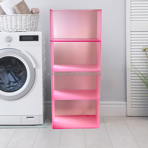 Op Maat Gemaakte Acryl Displaystandaard Acryl Opbergkast Transparant Mat Acryl Display Rack - Product Image 3