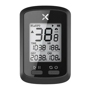 Preço de fábrica Xoss Ciclismo computador GPS Ciclo computador bicicleta medidor de velocidade sem fio monitor freqüência cardíaca braçadeira G + computador