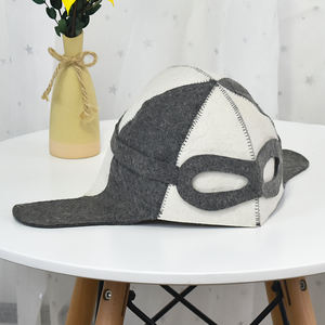 Chapeau <span class=keywords><strong>de</strong></span> sauna en feutre <span class=keywords><strong>de</strong></span> laine <span class=keywords><strong>de</strong></span> style aviateur, <span class=keywords><strong>bonnet</strong></span> <span class=keywords><strong>de</strong></span> <span class=keywords><strong>bain</strong></span> à vapeur thermique, design pilote <span class=keywords><strong>vintage</strong></span>, accessoires <span class=keywords><strong>de</strong></span> sauna confortables et chauds OEM - Product Image 2