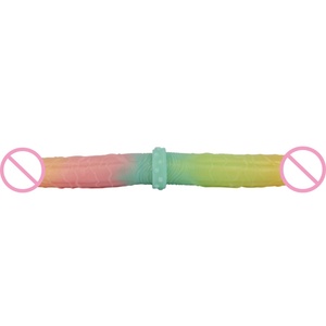 Wholesale Adult Sex Products Silicone Long <b>Dildo</b> with Two Head Penis Women Couples Sex Toys for Gay - Product Image 2