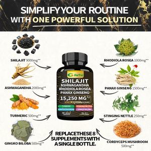 Puur Himalaya <span class=keywords><strong>Shilajit</strong></span> poeder, tabletten, capsules, hars en <span class=keywords><strong>Shilajit</strong></span> gummies. - Product Image 3