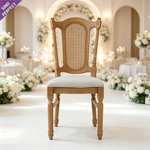 Factory Custom Wood Color <b>Plastic</b> Resin Stackable <b>Chair</b> Rattan Mesh Back Crossback X Back <b>Chair</b> For Wedding Party Reception - Product Image 6