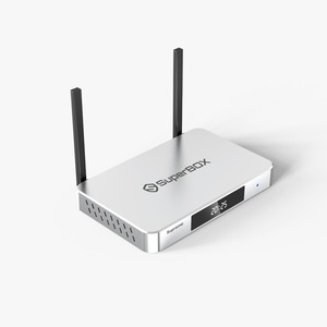 Super me 6K H265 Decodificador WiFi Android 4gb 128gb Smart Ott TV Box BT Control Remoto por Voz Reproductor Multimedia en Streaming Box Tv Android 12.0 - Product Image 4