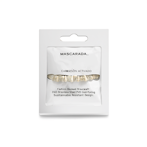 Fashion Beaded <b>Bracelet</b> 316L Stainless Steel PVD Gold Plating Sustainable Resistant Design - Product Image 2