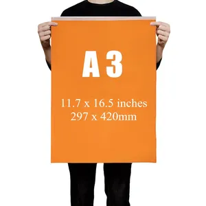 Impression d'affiches murales numériques personnalisées <span class=keywords><strong>de</strong></span> grande taille A0 A2 A3 pour <span class=keywords><strong>la</strong></span> promotion - Product Image 4