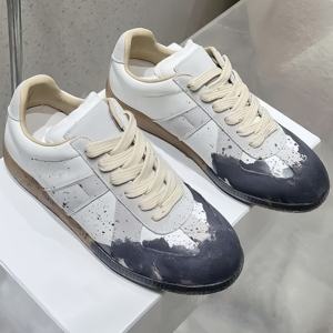 Zapatos Casuales de Mujer, Estilo Moderno, con Pigmentos de Graffiti, Ligeros, Transpirables, de Cuero Genuino, con Amortiguación - Product Image 2