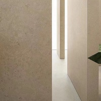 Villas d'intérieur au design moderne Comptoir de cuisine Grande dalle de carrelage Vratza Revêtement mural en pierre de calcaire Pierre de marbre naturel