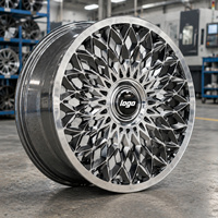 Jantes forgées RUJ OEM Sona-M en alliage, 18-22 pouces, 5x114.3 5x120 5x112 pour Toyota Lexus LS Mercedes Classe S BMW Série 5 Audi A6