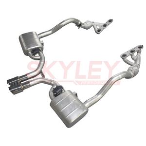 Tubos de Escape de Alto Rendimiento SKYLEY con Válvulas, Acero Inoxidable SS304 Pulido, Colector para <span class=keywords><strong>Porsche</strong></span> Cayman <span class=keywords><strong>Boxster</strong></span> <span class=keywords><strong>987</strong></span> <span class=keywords><strong>987</strong></span>.2 <span class=keywords><strong>2.7</strong></span> 2.9 3.4 - Product Image 2