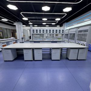 Meubles de laboratoire en acier modernes et durables Banc universitaire pour les travaux de physique et de chimie Banc de laboratoire en acier moderne et durable - Product Image 3