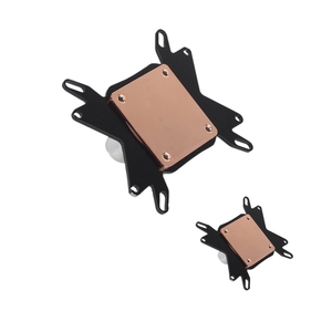 Fraisage usiné CNC personnalisé Base universelle de bloc d'eau en cuivre pour <span class=keywords><strong>processeur</strong></span> - Product Image 5