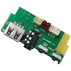 Ubs TF FM Mic loa bluetooth MP3 Bảng Giải mã âm thanh không dây FM mô-đun radio nhiều lớp PCB bảng mạch - Product Image 4