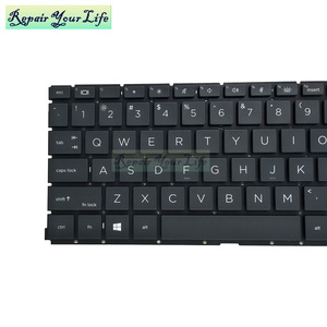 Chúng Tôi Tiếng Anh Anh Anh Đèn Nền Máy Tính Xách Tay Bàn Phím Cho HP <span class=keywords><strong>450</strong></span> G8 Zbook POEWR-G7 POEWR-G8 HSN-Q26C 650 G8 Bàn Phím Mới Màu Đen - Product Image 3