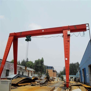 حاوية آلية رافعة جسرية كهربائية بحالة جديدة ، رافعة سكة حديدية مع رافعة بجهاز تحكم عن بعد - Product Image 3