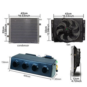 Carro elétrico Ac 12 Volts ar Condicionado Kit 12 v Sob Traço Ac Unit Aire Elétrico Acondicionado Para Auto - Product Image 1