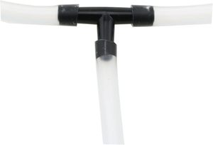 Zwart Plastic Luchtklep Connectoren Splitters Voor <span class=keywords><strong>Aquarium</strong></span> 3/16 Air Line Luchtpomp Aquaria Accessoires Luchtvaartmaatschappij <span class=keywords><strong>Tubing</strong></span> Connector - Product Image 4