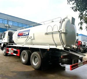 Camion d'aspiration des eaux usées Sinotruk HOWO 6x4 22CBM, camion <span class=keywords><strong>de</strong></span> <span class=keywords><strong>drainage</strong></span> des fosses septiques à vendre - Product Image 5