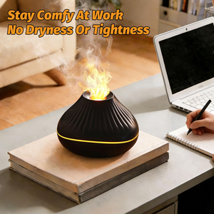 Nouveau Diffuseur d'Arômes à Brume Froide Ultrasonique USB Mini Flamme Humidificateur d'Air à Huiles Essentielles - Product Image 3