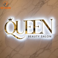 Enseignes électroniques élégantes pour restaurant, café, affichage suspendu, effet 3D en relief, enseigne LED, qualité supérieure, prix de gros, livraison rapide