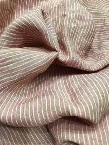 Thiết kế mới Hữu Cơ <span class=keywords><strong>linen</strong></span> sọc vải thân thiện với môi sợi nhuộm vải với mềm rửa <span class=keywords><strong>Linen</strong></span> - Product Image 6