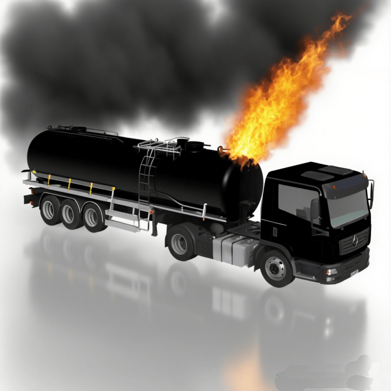 Грузовик-Автоцистерна LNG & LPG, тренажер для утилизации несчастных случаев, оборудование для пожаротушения и вспомогательная система для утечки