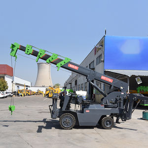 3 t <span class=keywords><strong>Grue</strong></span> sur chenilles à roues à bas prix Petite <span class=keywords><strong>grue</strong></span> sur chenilles de construction <span class=keywords><strong>Grue</strong></span> araignée 3 tonnes avec cylindre hydraulique source de force à vendre - Product Image 3