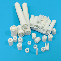 Tuyaux en céramique de stéatite (type C221/C230) pour résistances - Composants céramiques industriels Isolation électrique Pliage Découpe