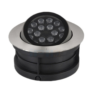 Nouveau Design Ip67 Raccord creusé Jardin <span class=keywords><strong>Extérieur</strong></span> Pelouse Lumières Tête Réglable Led Lumière Au Sol - Product Image 2