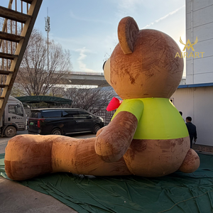 Ours <span class=keywords><strong>géant</strong></span> gonflable en peluche Big Foot pour la décoration de jardin et de patio - Product Image 5