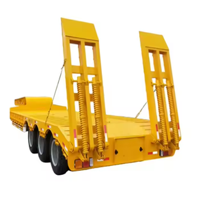 Semirremolque de Plataforma Baja para Excavadora de 80 Toneladas, Remolques de Camión de Alta Calidad - Product Image 6