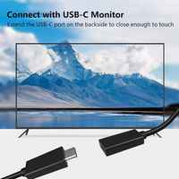 Câble d'extension USB C (20 Gbps/240 W/3,3 pieds) 4K60Hz USB 3.2 |   Adaptateur de charge USB-C 3.1 mâle vers femelle