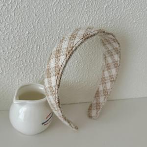 Bandeau tricoté vintage pour femme, accessoires pour cheveux en coton d'hiver, attache-cheveux antidérapante - Product Image 5
