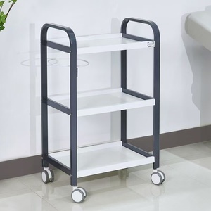 High Quality Hot Sale Multifunctional Metal Salon <b>Trolley</b> | Storage Cart for Nail Salon, Barber Shop, Beauty Salon - Product Image 4