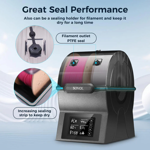 Boîte de séchage de filament Sovol SH02 avec excellente performance d'étanchéité, facile à utiliser, connectivité USB, état neuf, compatible avec le matériau PLA - Product Image 3