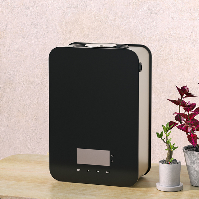 For Electric Metal New Design Aromatherapy Home Air Purifier Wall Mounted Mini Fan Scent Fragrance Machine Smart Control