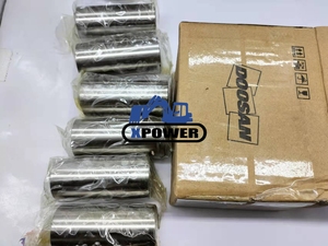 Kit de chemises de cylindre XPower DE08 D1146 – Nouvelles pièces de réparation moteur pour pelle sur chenilles et engins de construction – Noir/Argent – Garantie 6 mois - Product Image 3